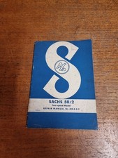 Sachs 50 2 Tow Speed Model Repair Manual 310 8 Scooter Moped