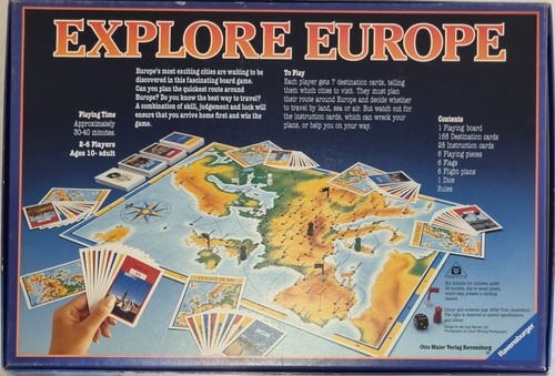 Ravensburger explore europe - explore,