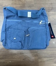 Cotton Traders  blue Cross Bag