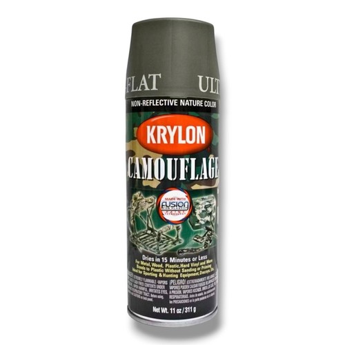 Krylon camouflage spray paint - camouflage,