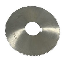 HSS SLITTING SAW 80mm diameter