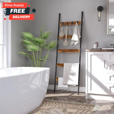 Tall Wooden Blanket Towel