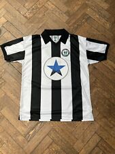 Retro Newcastle United 1982 Home FOOTBALL SHIRT / TOP -  Black & White BNWT