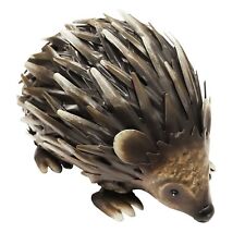 Primus Metal Woodland Hedgehog – Lifelike Outdoor Garden Patio Ornament