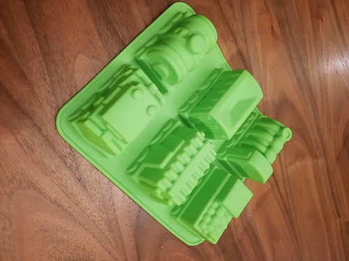 Silicone cake mould train - cake,