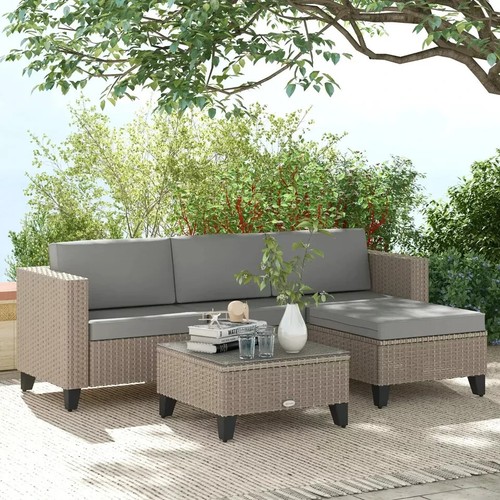 Piece rattan garden - 5,