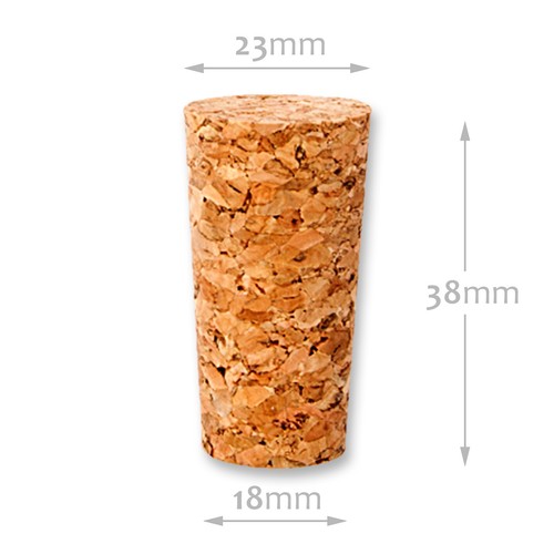 Homebrew cork bungs for - cork, home