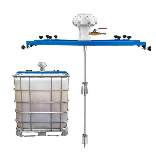 Ibc tote mixer 1000l - ibc, pneumatic