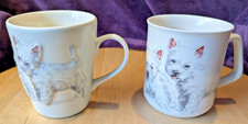 2x "Animal Print" White West