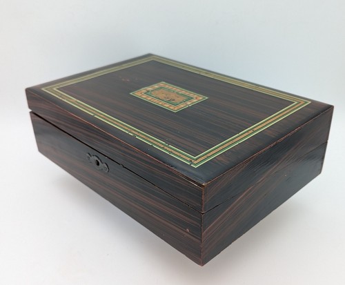 Edwardian travel writing desk - travel,