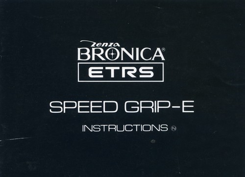 Bronica etrs speed grip - etrs,