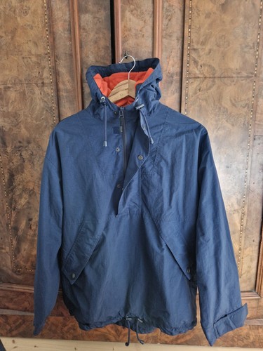 Gap blue orange hooded smock - orange,