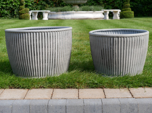 Set wide galvanised metal - galvanised,