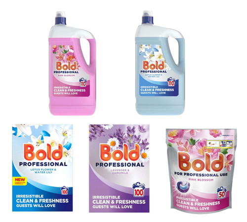 Bold powder liquids - liquids, pods