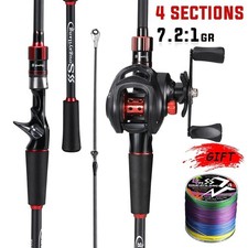 Fishing Rod Reel Combo Carbon