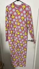 Soft Pink one Piece Zip Up W/