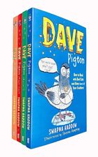 Dave Pigeon Collection 4 Books Set