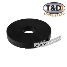 TIMco Professional Grade Galvanised Fixing Band – 10M Heavy Duty Builder’s Strap