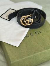Authentic Gucci GG classic belt 2cm