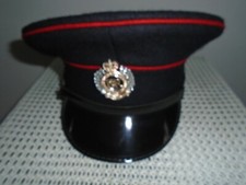ROYAL ENGINEERS MENS PEAKED CAP WITH BADGE VARIOUS SIZES BRITISH ARMY ISSUE