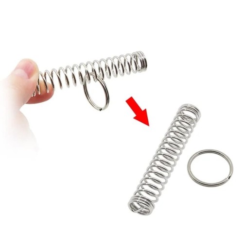 Spring and ring trick - spring,
