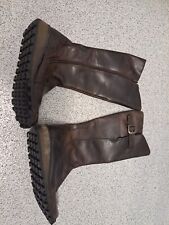 New Fly London Ladies Brown Boots Size 7
