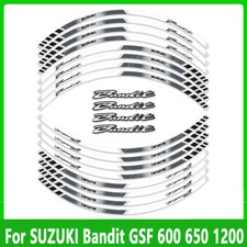 Motorcycle bike wheel decals