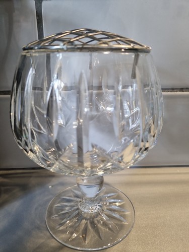 Crystal glass miniature posy
