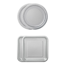 Paper Plates Solid Colours