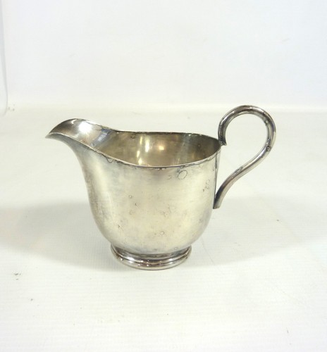 Silver plated milk creamer - /,