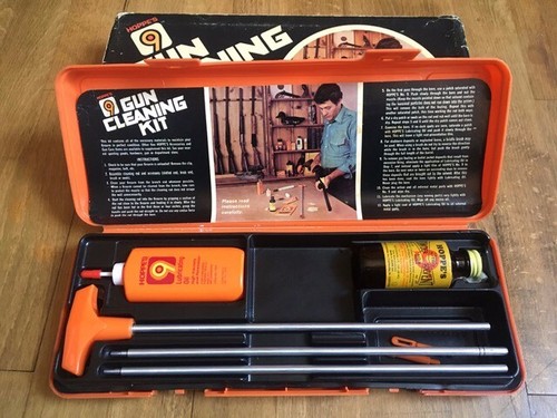 Vintage shot gun cleaning - shot,