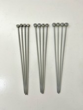 6 Pairs Vintage Metal Aero