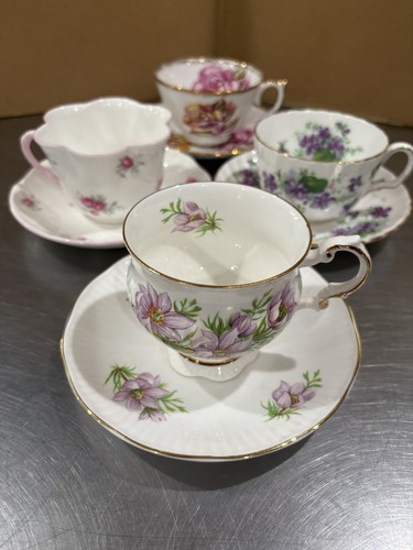 Mismatched china tea - tea, &