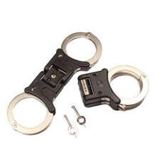 TCH 852 Dual Key Folding Rigid Handcuffs
