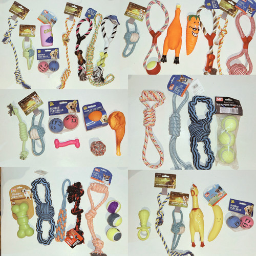 Clearance dog toy bundle mixed - dog,