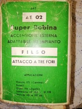 Italian Vintage Motorcycle Ignition Coil Bianchi Benelli Guzzi Lambretta Motom