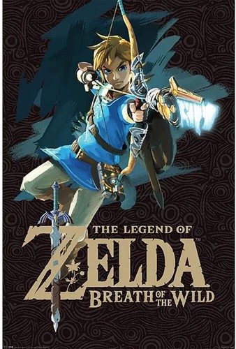 Legend zelda poster 61x91 - legend,
