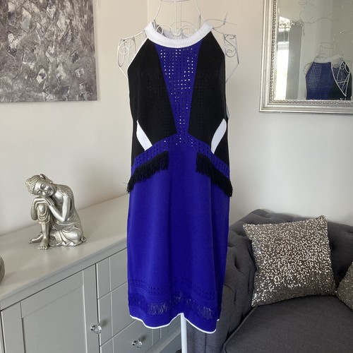 Three floor blue perforated - three,