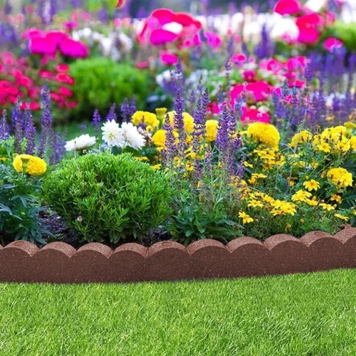 Eco garden border brown - eco, flexi