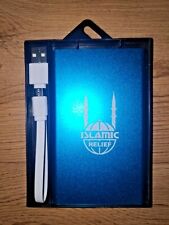 Portable 5000mAh Power Bank (Islamic Relief Blue)