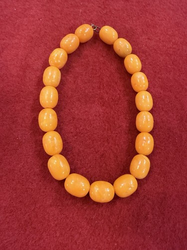 Vtg butterscotch egg yolk - butterscotch,