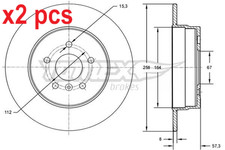 Pcs sides rear - pcs,