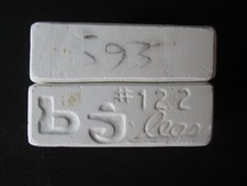 Vintage BJ Molds Ceramic Slip Casting Mold #122 Bird Legs Pre-Owned Craft mold
