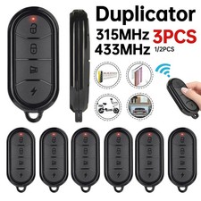 1/2/3pcs Universal Remote Control Duplicator – 433MHz/315MHz 4-Button Key Fob fo