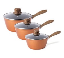 Nuovva Non Stick Saucepan Set