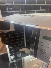 Silver Glittery Microwave