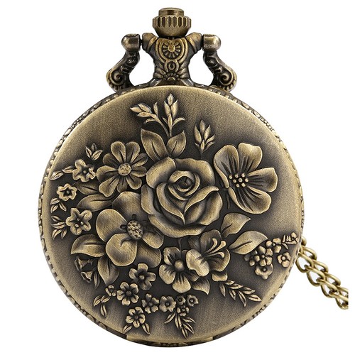Vintage quartz pocket watch - quartz,