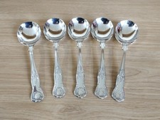 Epns soup spoons kings - x5,