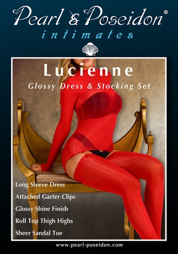 Lucienne glossy set dress - lucienne,
