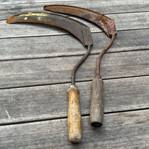Pair two antique vintage - pair,